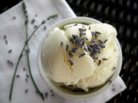 Honey Lavender Ice Cream