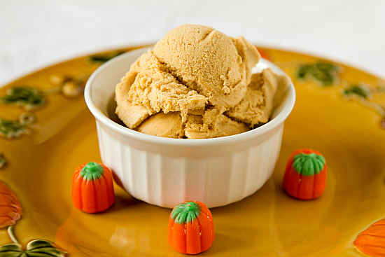 pumpkin pie ice cream